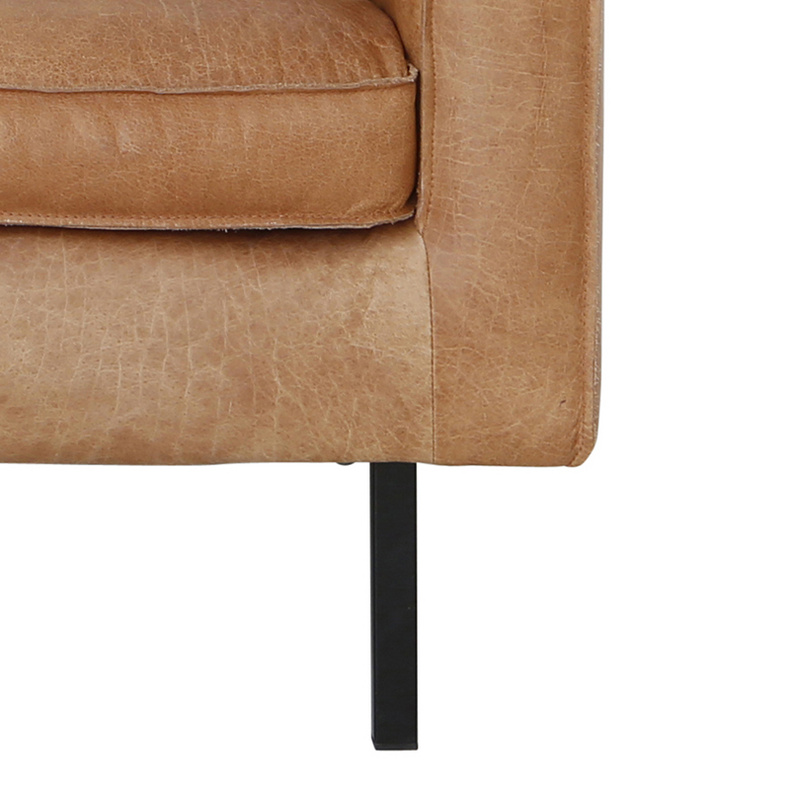 Nordic Octaaf sofa - 180cm - cognac leather NY