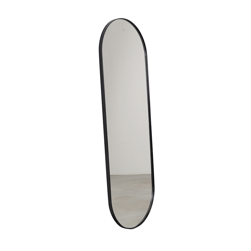 Nordic Oval mirror - black