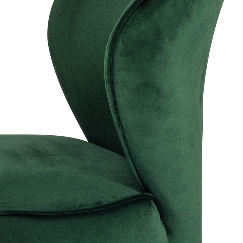 Nordic Milan relax chair - green velvet