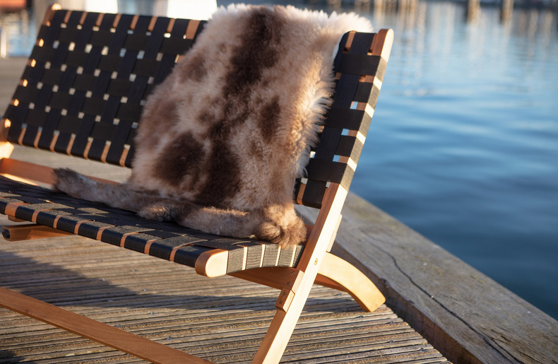 Wood Folding Bench