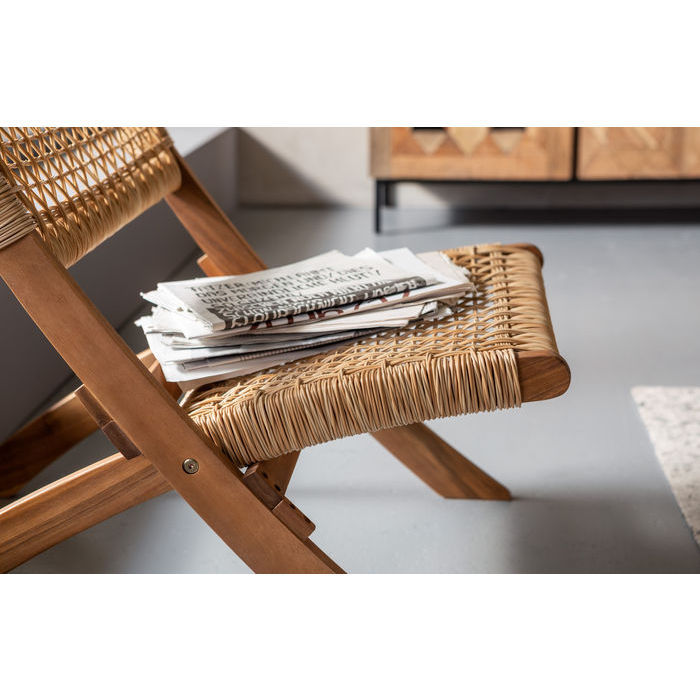 Folding Woven Chair