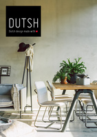 Dutsh Modern Solid Wood Dining Table and Chair