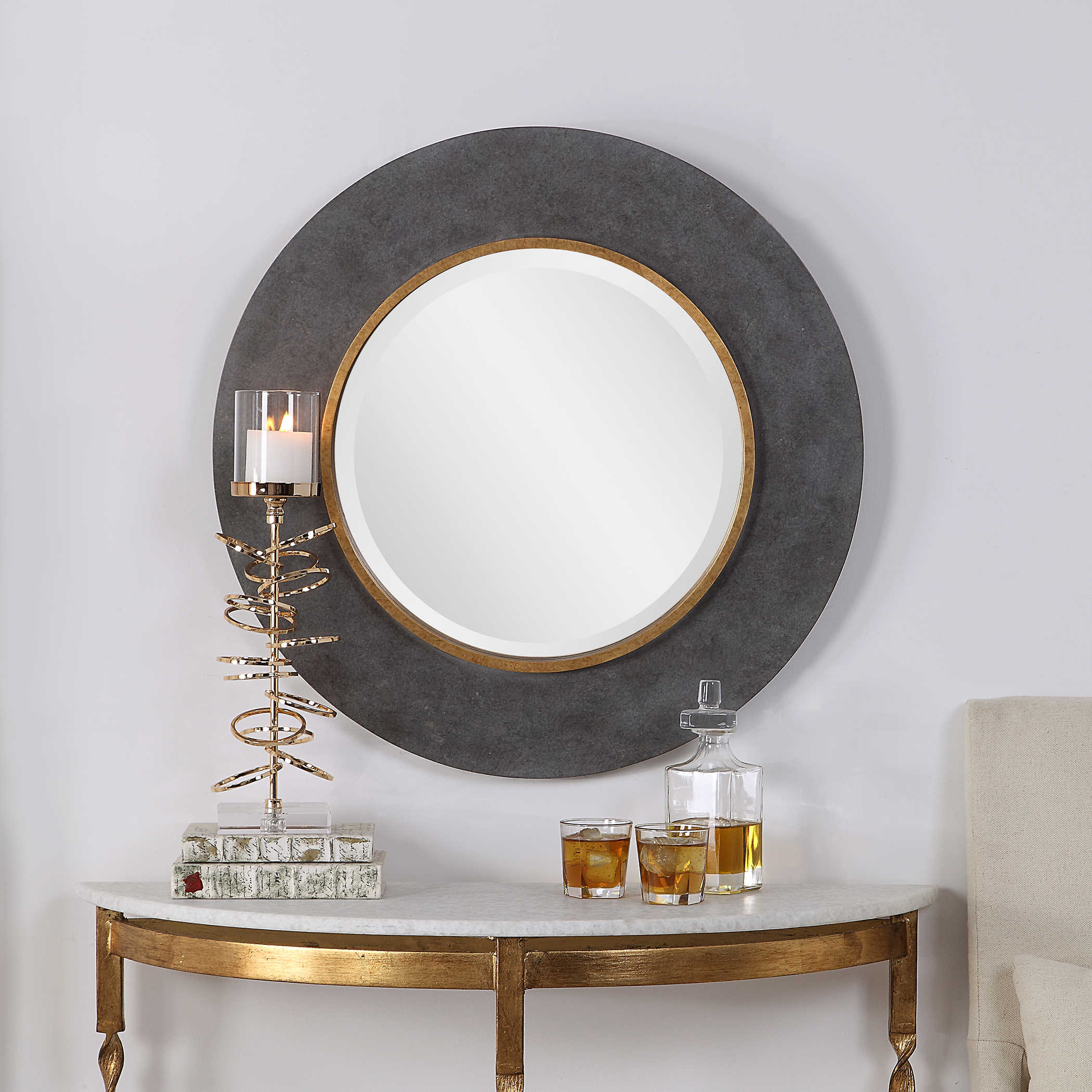 SAUL ROUND MIRROR-test