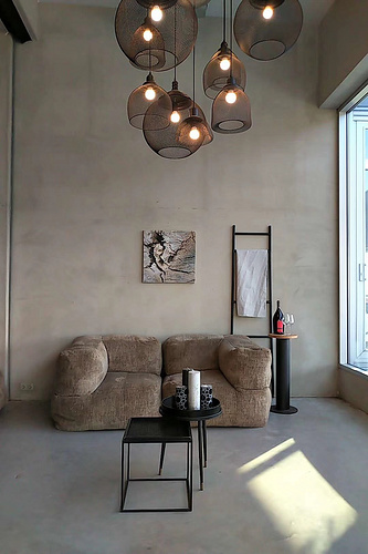 Modern Velvet 2 seater sofa