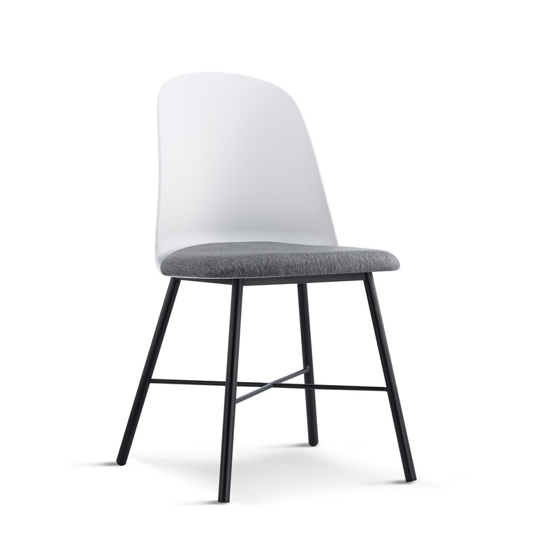 SImple Nordic Plastic Dinning chair 8336