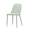 China Factory Home Furniture modern design stackable plastic colored chair DIning Room pp seat plastic dining chairs