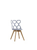 simple plastic dinning chair 8331