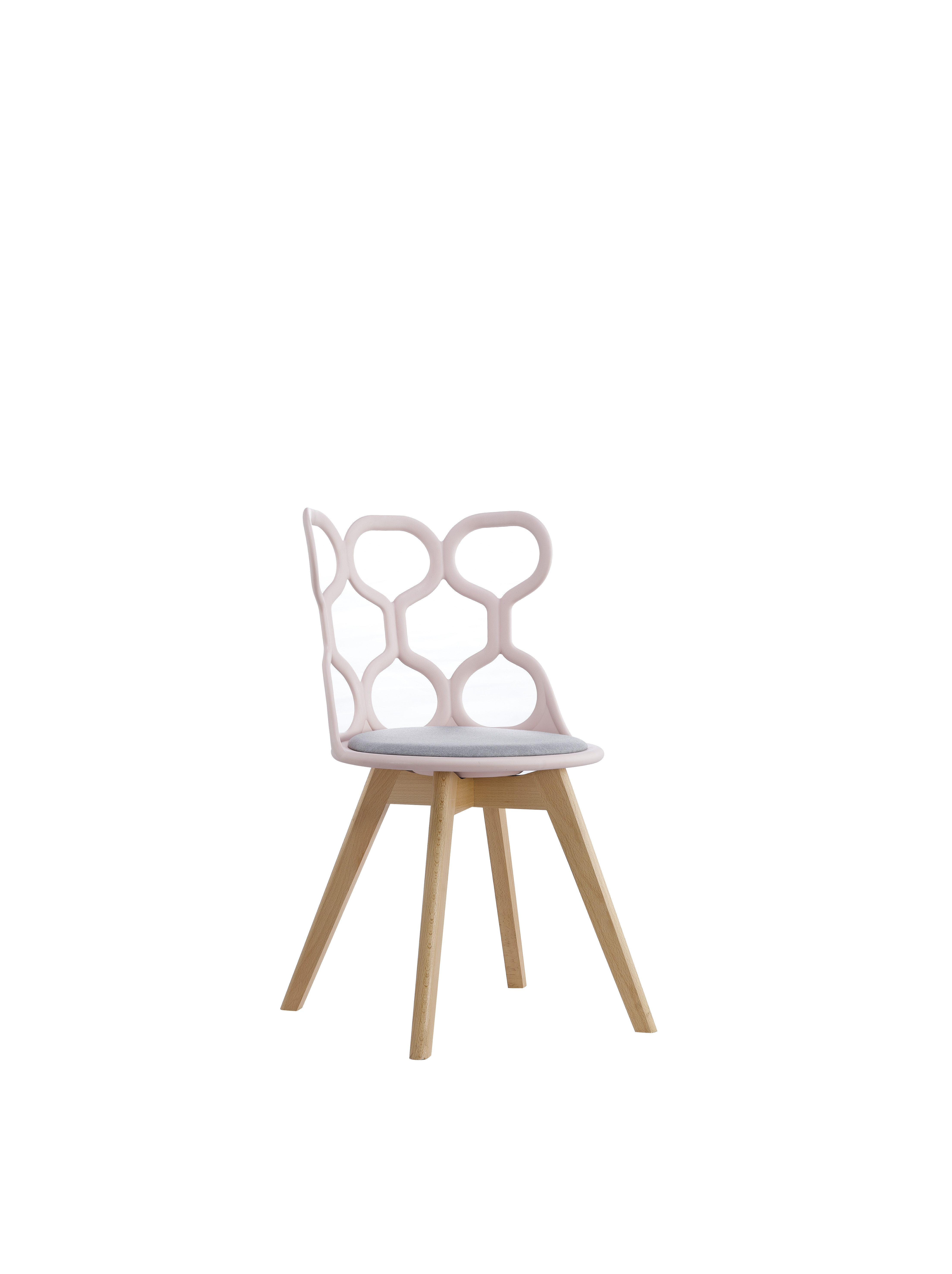 simple plastic dinning chair 8331