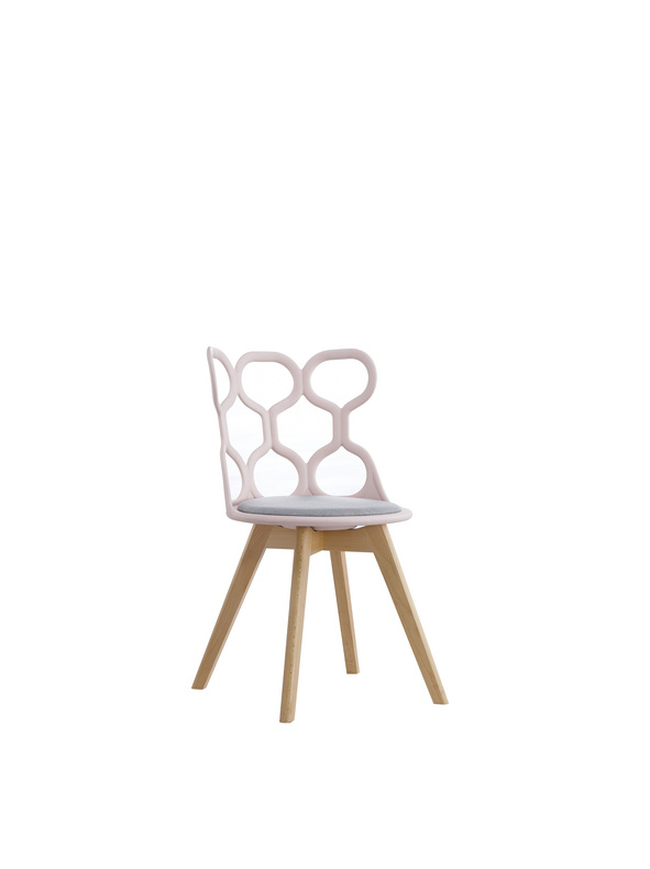 simple plastic dinning chair 8331