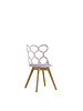 simple plastic dinning chair 8331