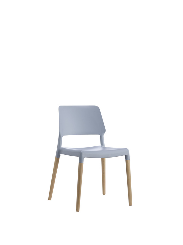 simple plastic dinning chair 8086