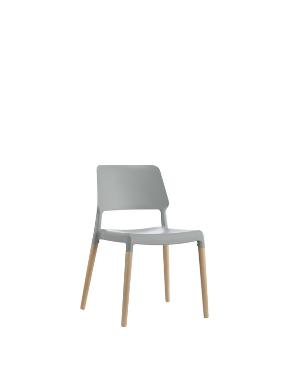 simple plastic dinning chair 8086