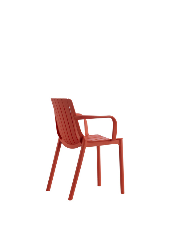 Simple plastic dinning chair 8335A