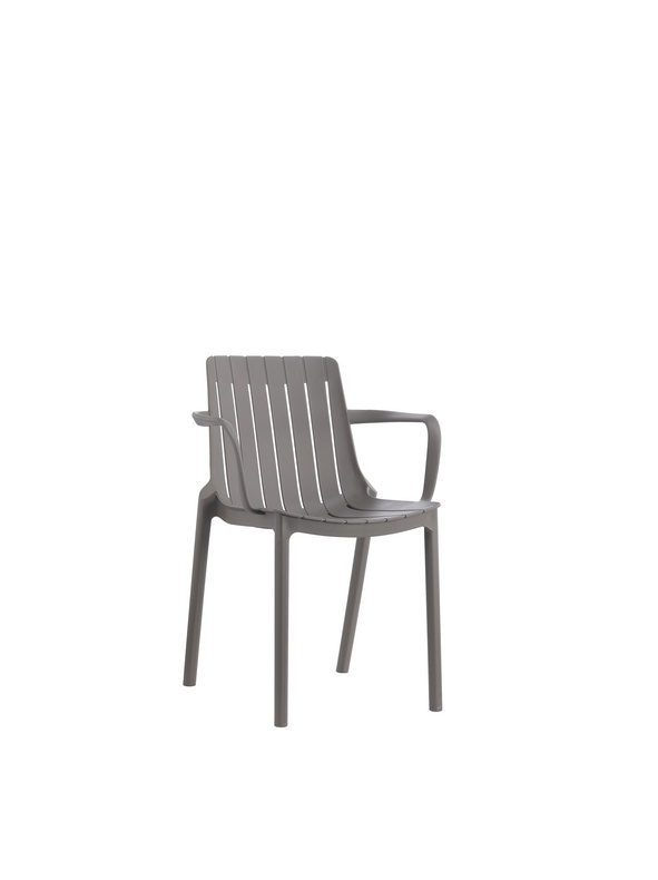 Simple plastic dinning chair 8335A