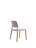simple plastic dinning chair 8086