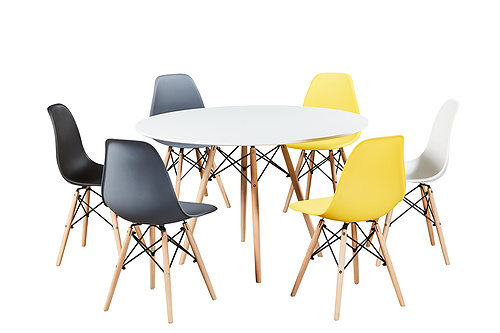 KINGNOD Dining Chair Plastic Hollow Dining Chair for Restaurant C-173