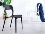 Modern Fashionable Plastic Dining Chair