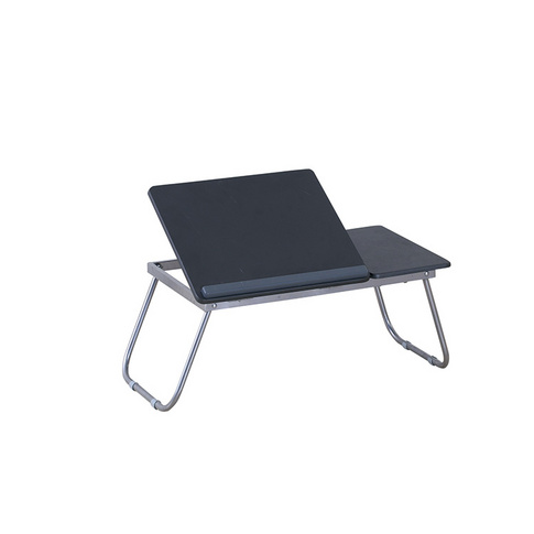 Adjustable Portable Iron Wood Foldable Laptop Desk For Bed