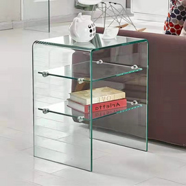 Bending Glass Table