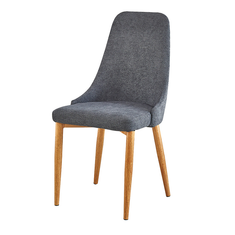 Metal legs fabric chair