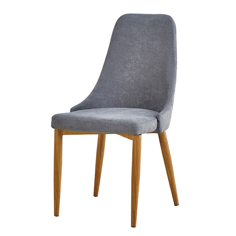 Metal legs fabric chair