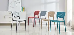 stackable full plastic chair  QS-21