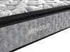 knitted fabric king memory foam pocket coil spring mattress