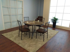 TB7089RD+CH7089 DINING SET