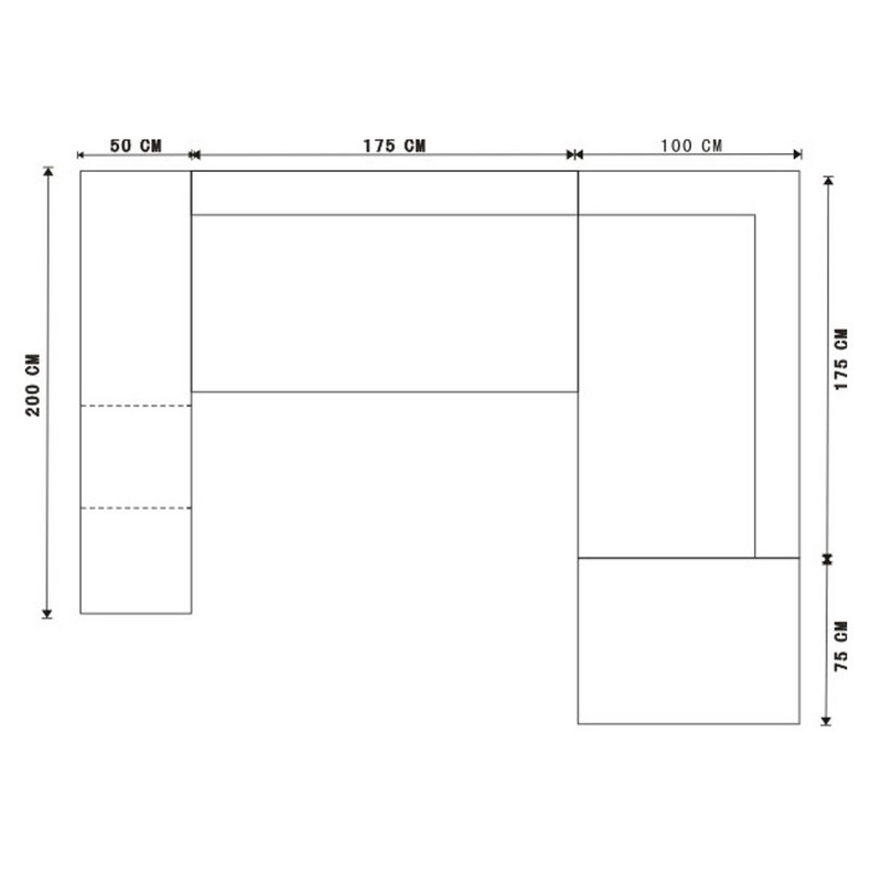 Combination of sofa 1511