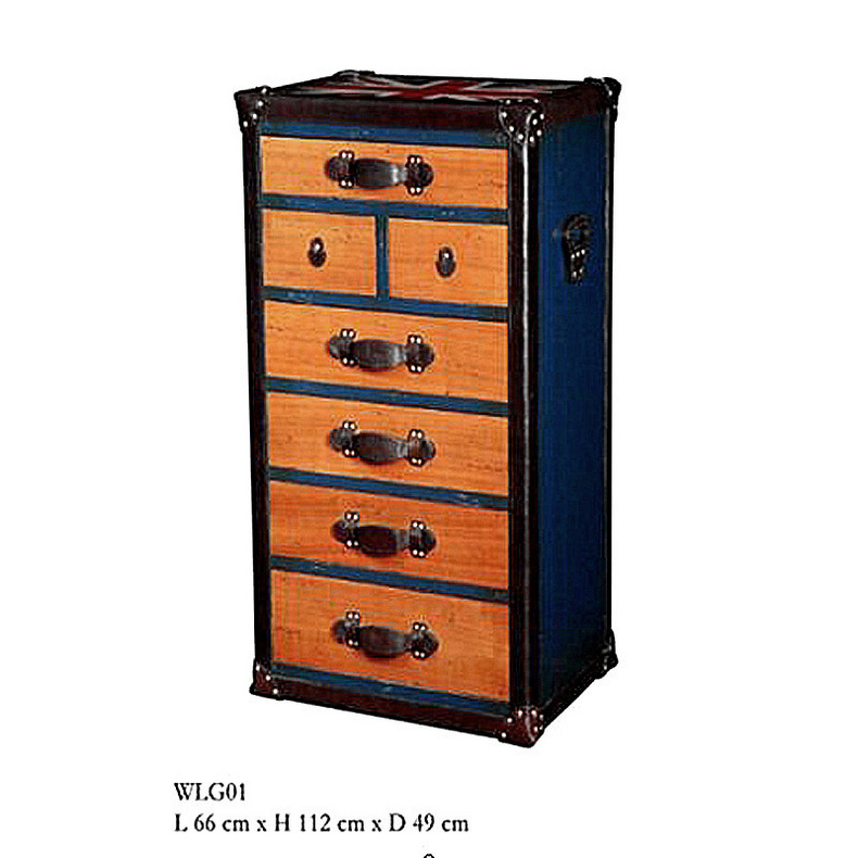 JK0552 leather storage cabinet