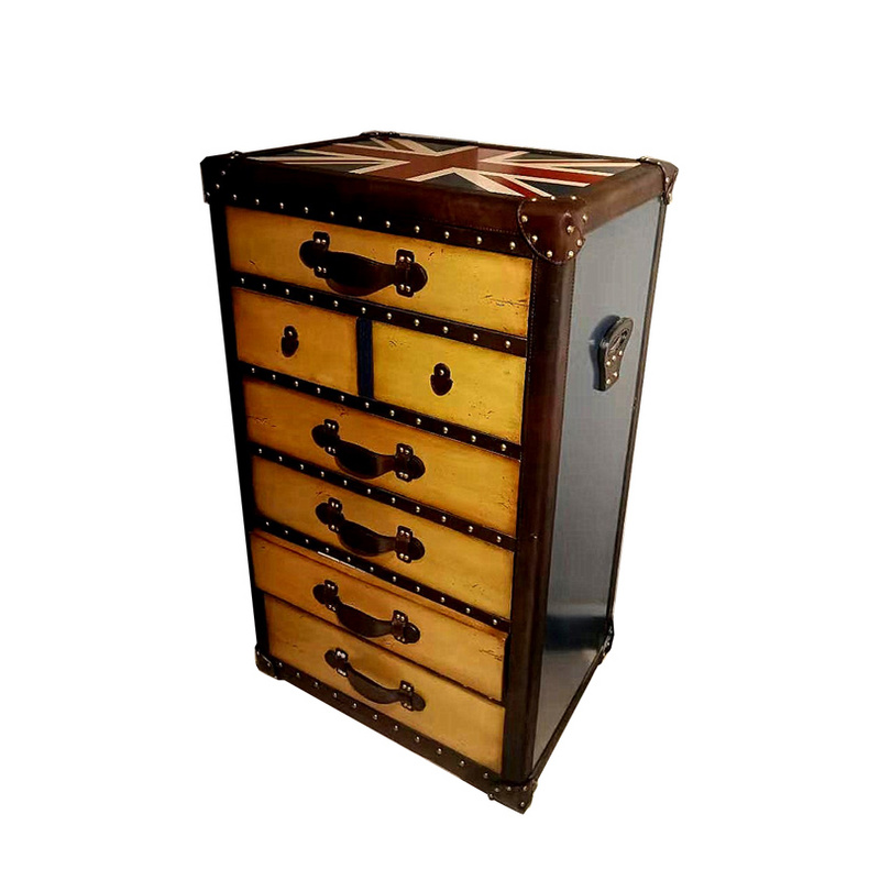 JK0552 leather storage cabinet