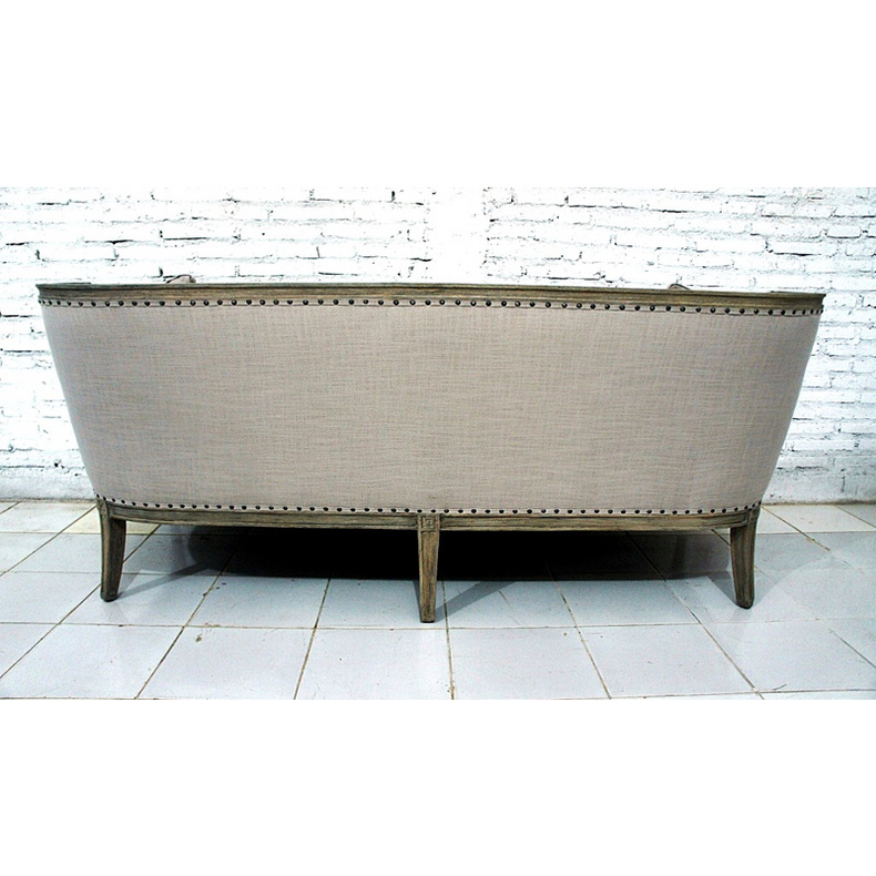 CHA-17-10S fabric three seats couch