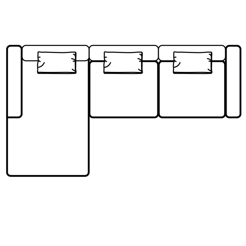 sectional sofa  1641