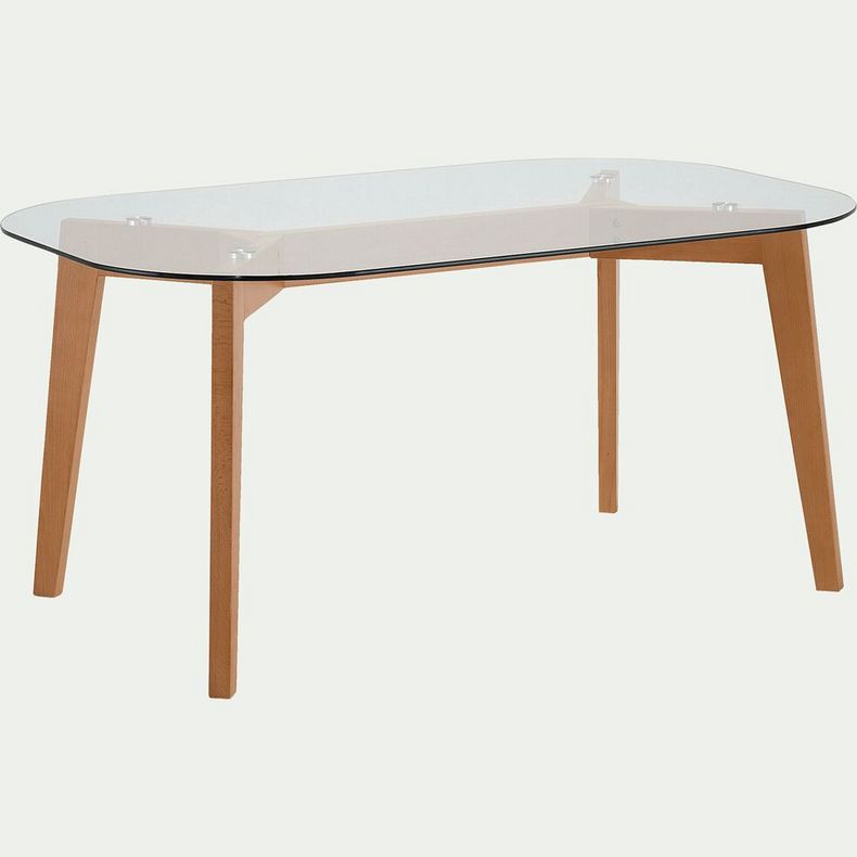 Radius Glass Dining Table