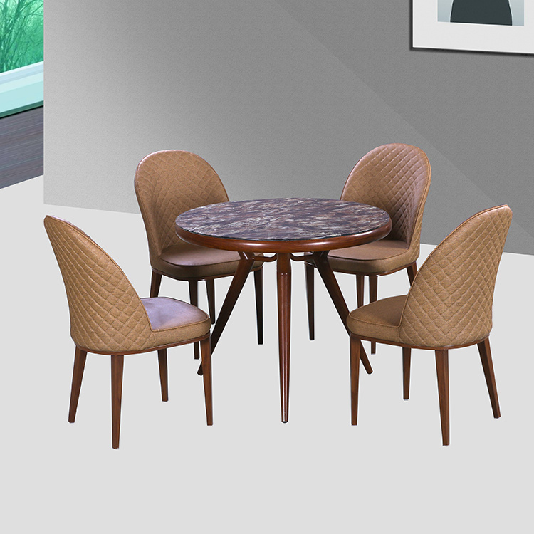 buy 2019 best sale dinner round table fashion dining table 4 person breakfast tables set