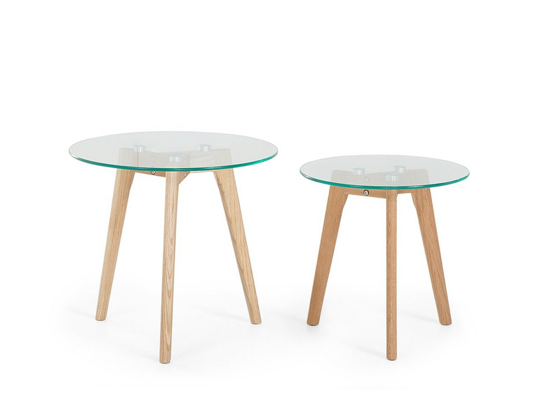 Radius Glass Nest 2Tables