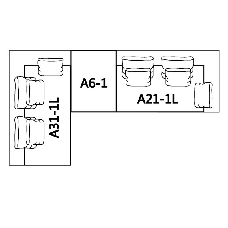 corner sofa 1606