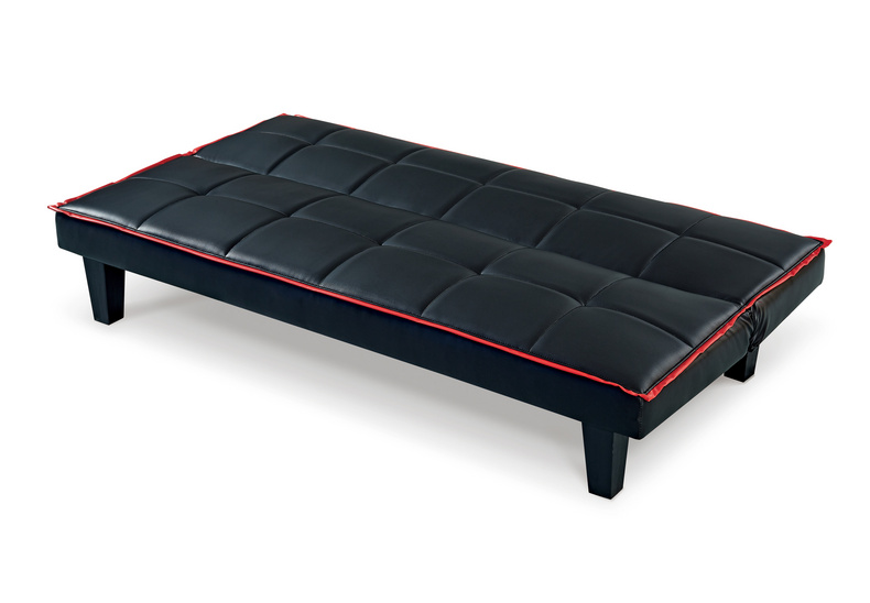 SOFA BED 3 SEATS clicl clack BLACK