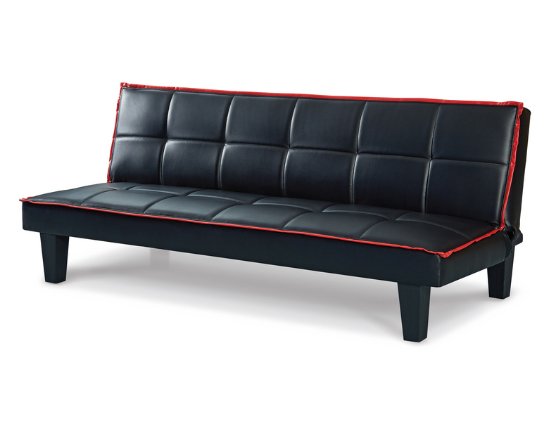 SOFA BED 3 SEATS clicl clack BLACK