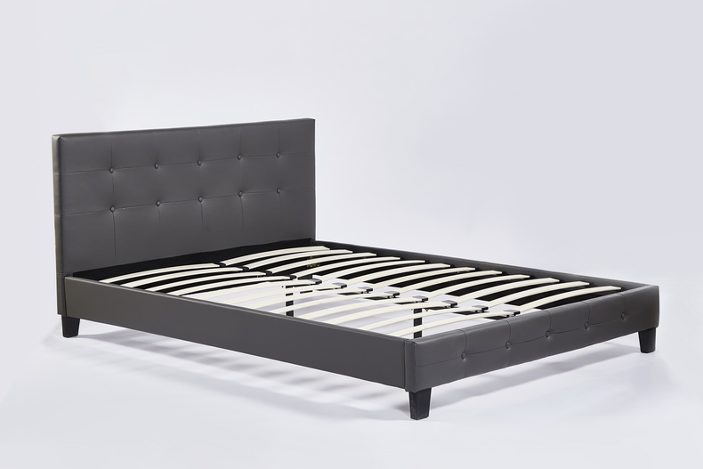 leather bed Morden simple