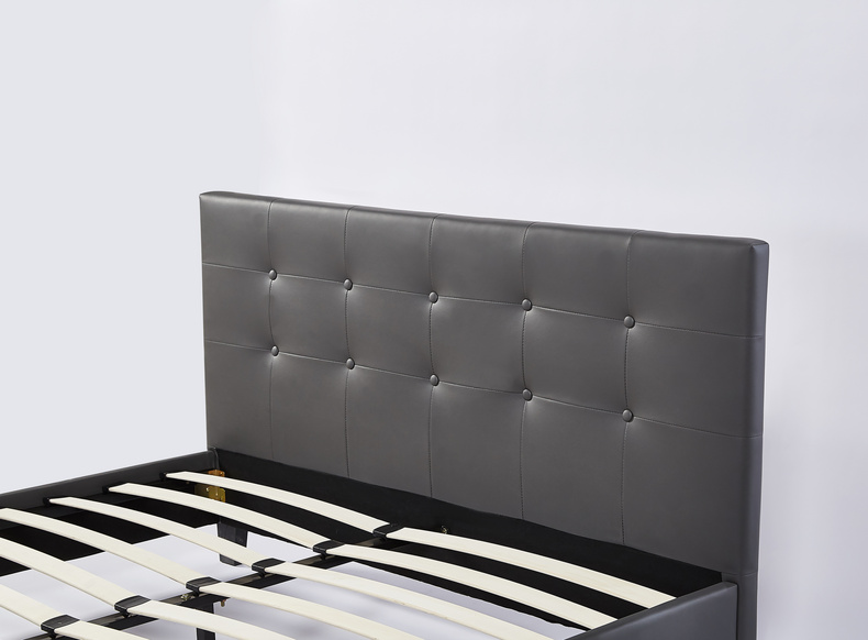 leather bed Morden simple