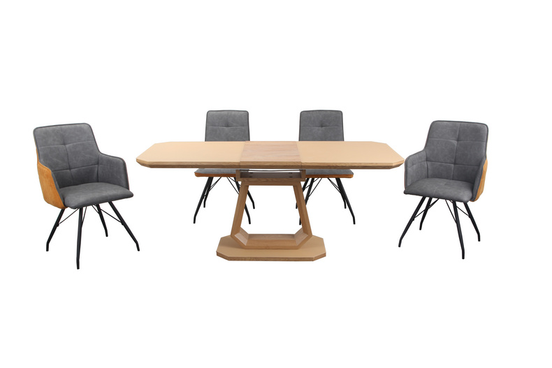 extendable dining room table-DT2019-7