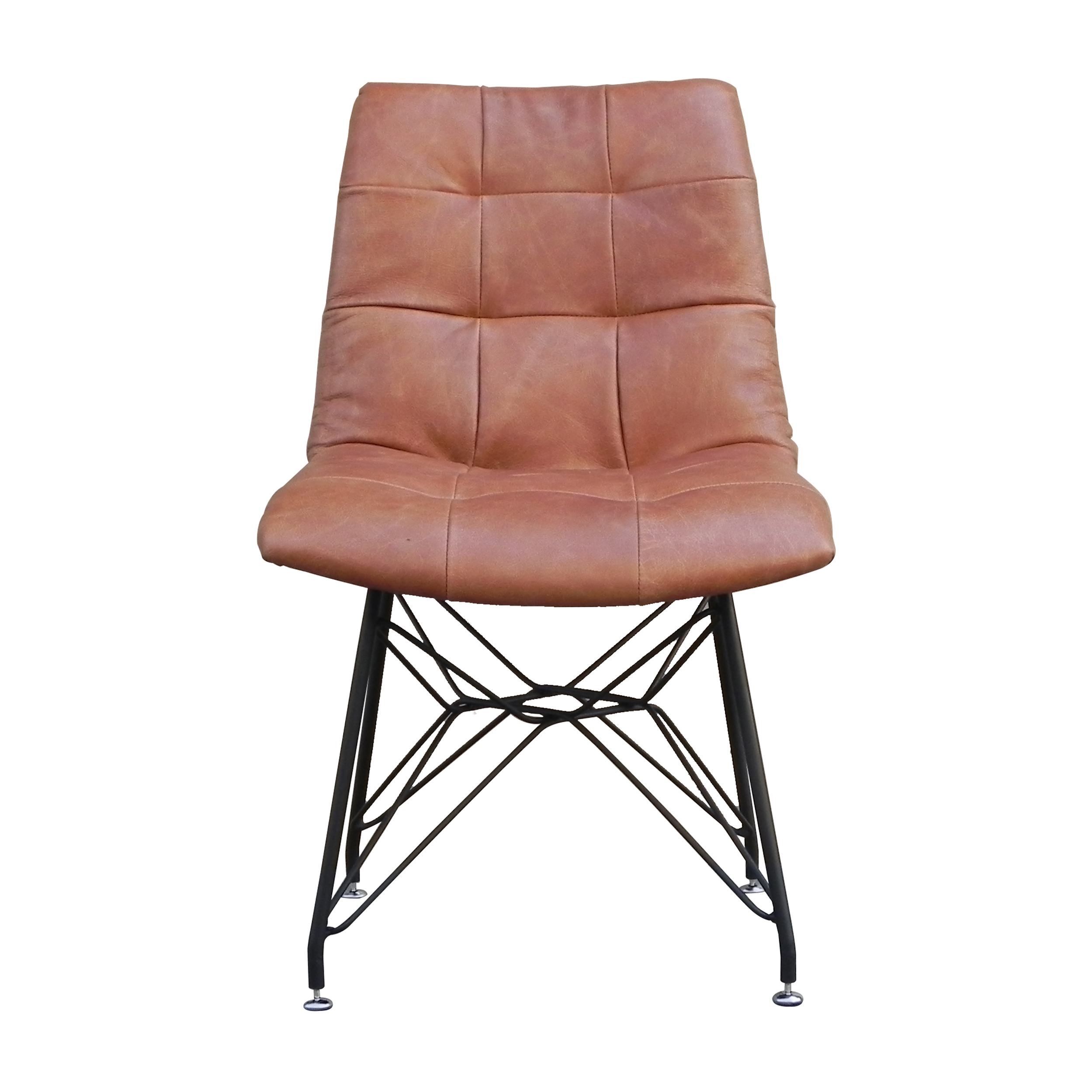 Oscar Leather Side Chair 260-106892