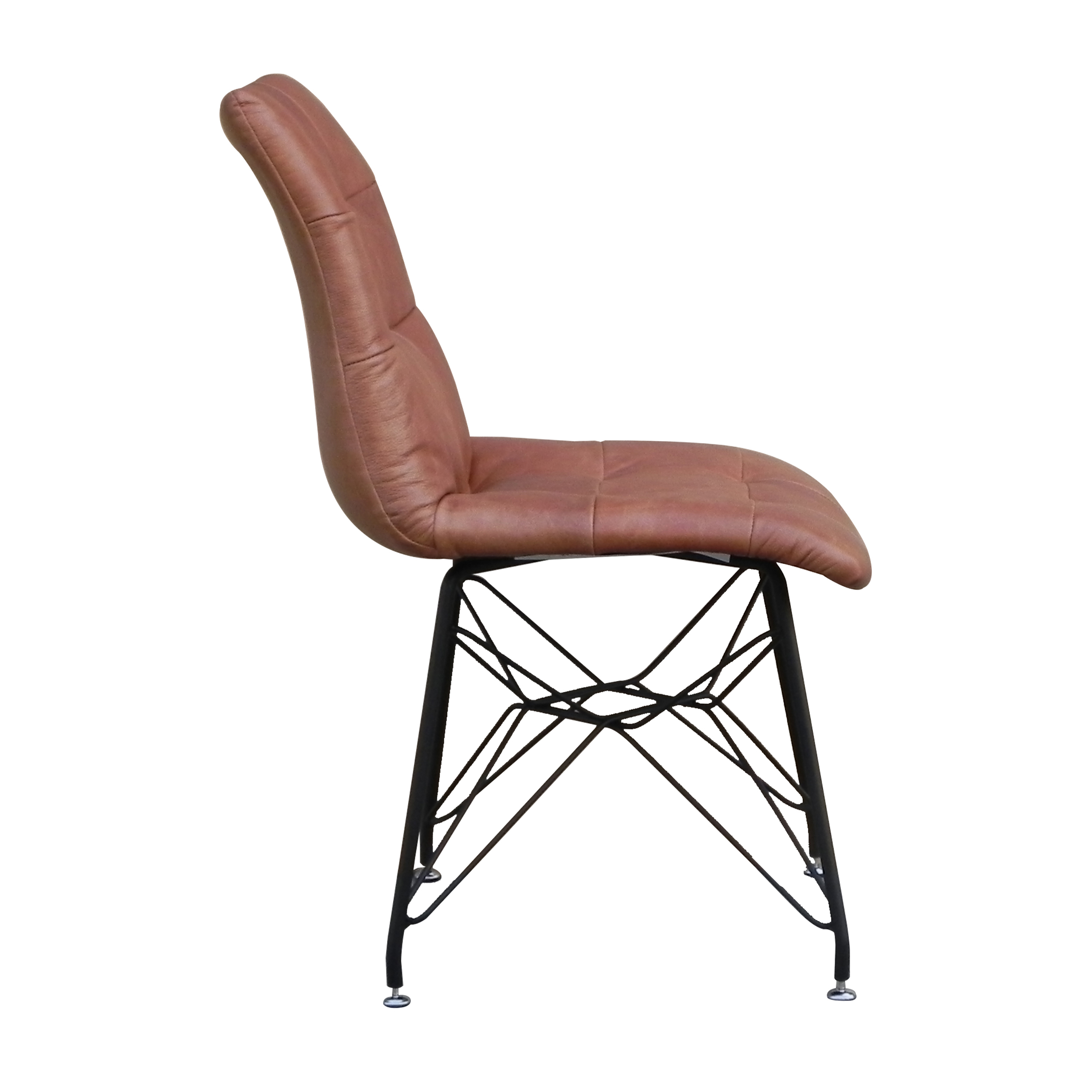 Oscar Leather Side Chair 260-106892