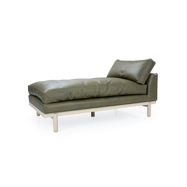 Cantor Leather Chaise 260-109501