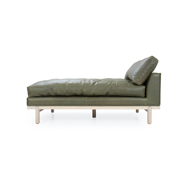 Cantor Leather Chaise 260-109501