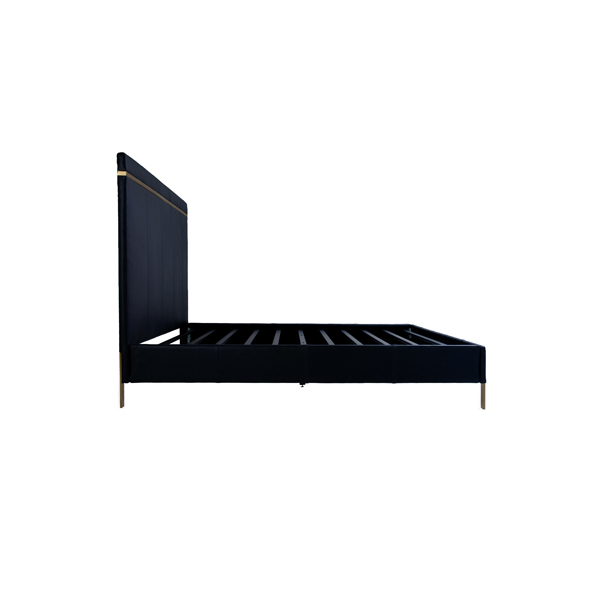 Munro 1.8m Leather Bed