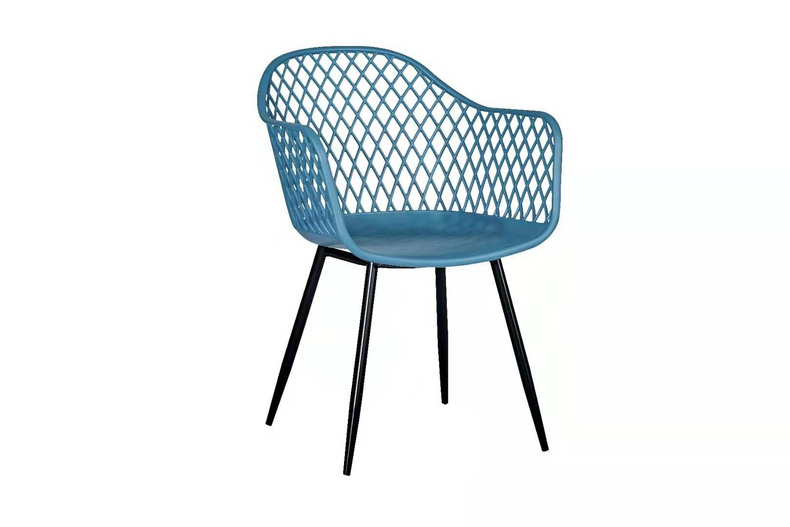 modern cafe plastic dining chair