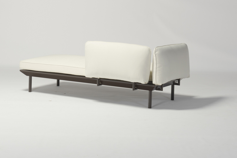 White Minimalist Daybed Sofa Bed