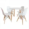 painting MDF wooden legs center table living room round dining table